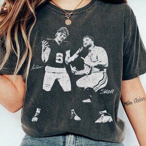 Comfort Colors Jaxson Dart Cam Skattebo Football Shirt, New York Football 169